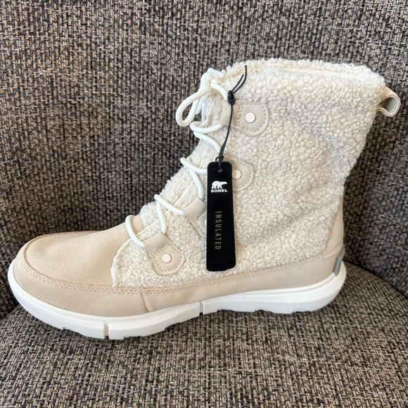Sorel Explorer Next Joan Cozy & Waterproof Suede  Boots Size 10.5 NWT - Picture 6 of 10